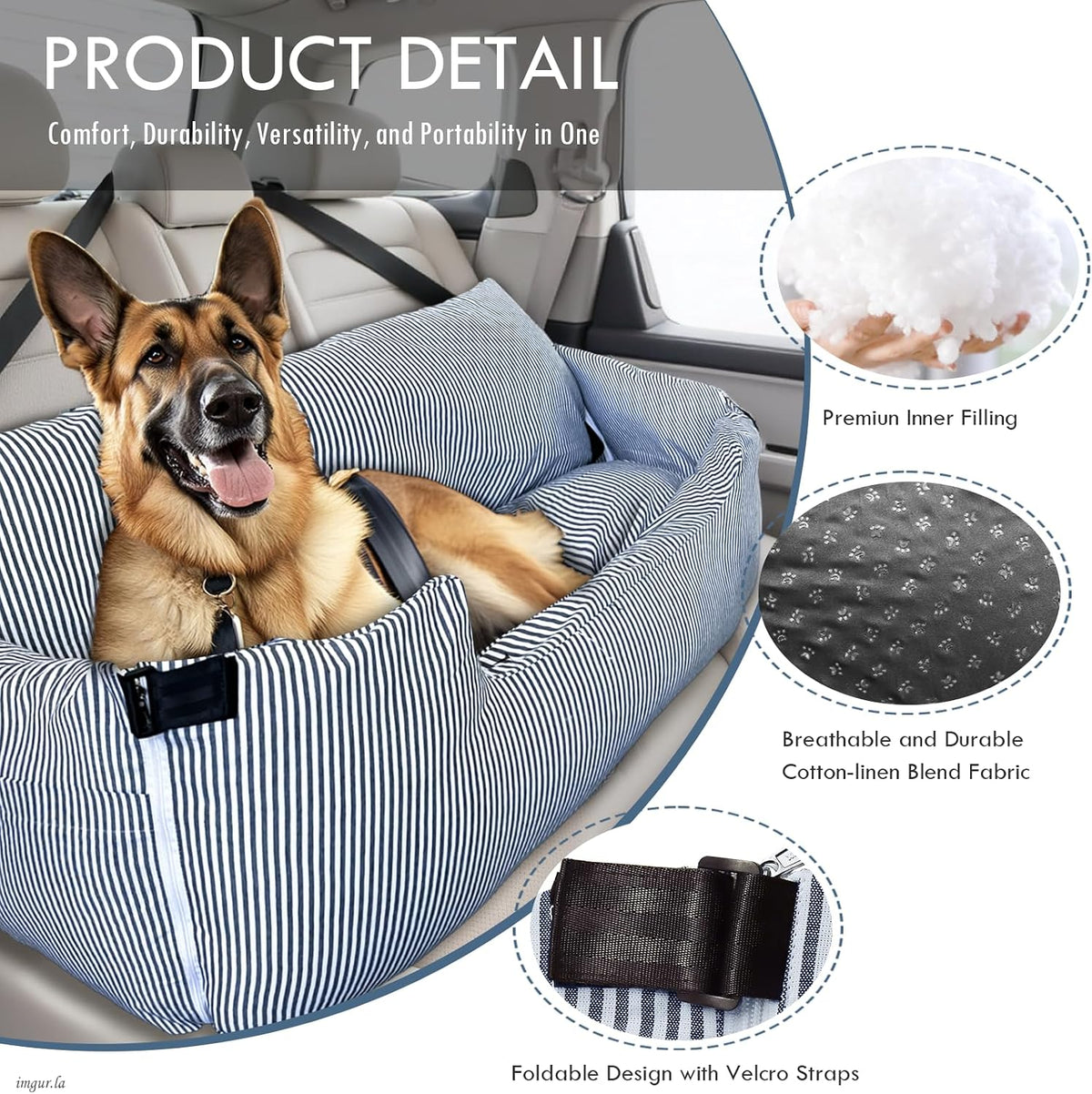 dog car seat for large dogs,dog booster seat shown in use
