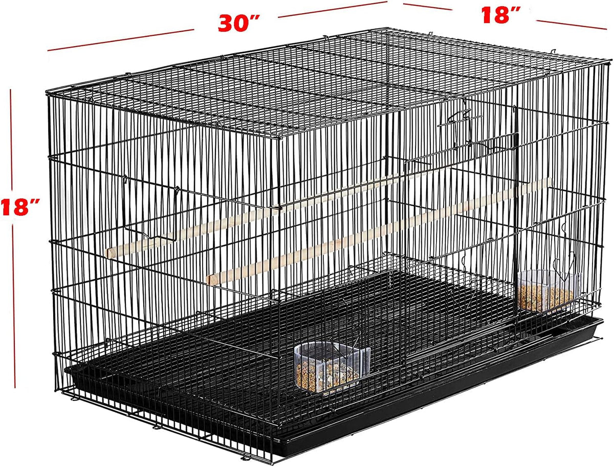 lot of breeding bird flight cages for canary shown in use