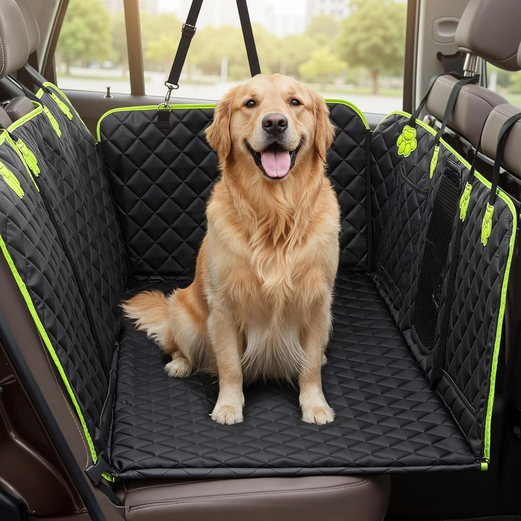 2-in-1 dog car seat cover for back seat, view 9