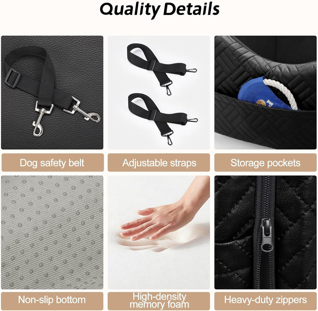 joejoy dog car seats for small medium dogs, package contents