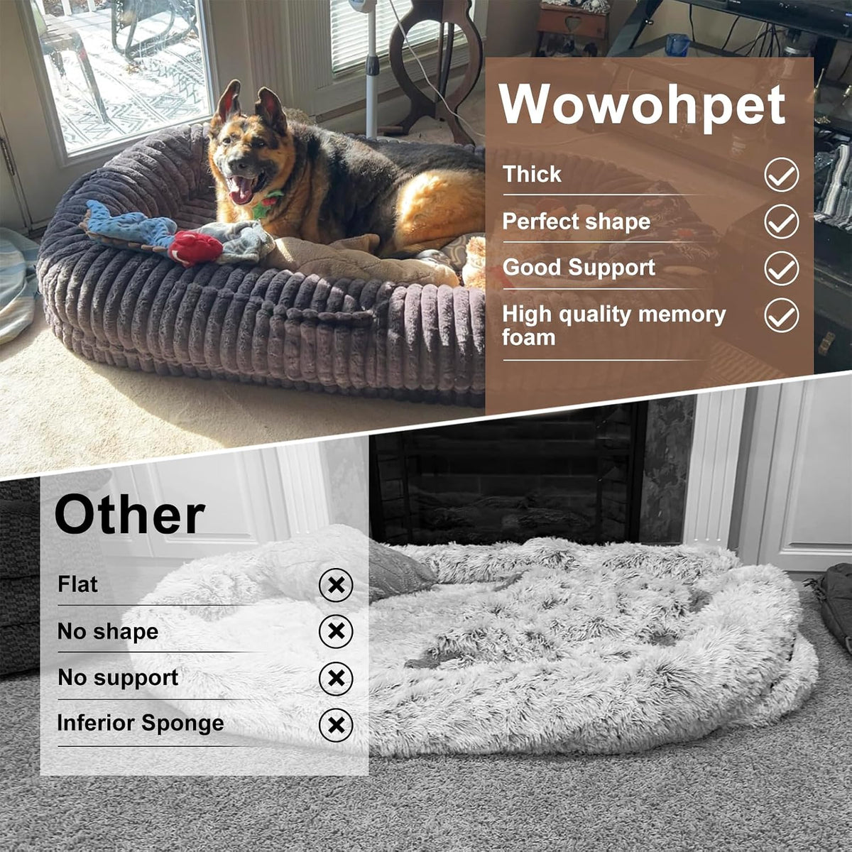 human dog bed for adult,large human size dog, close-up detail