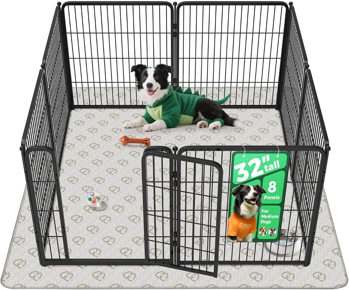 fxw homeplus indoor dog playpen with washable pee, main product view