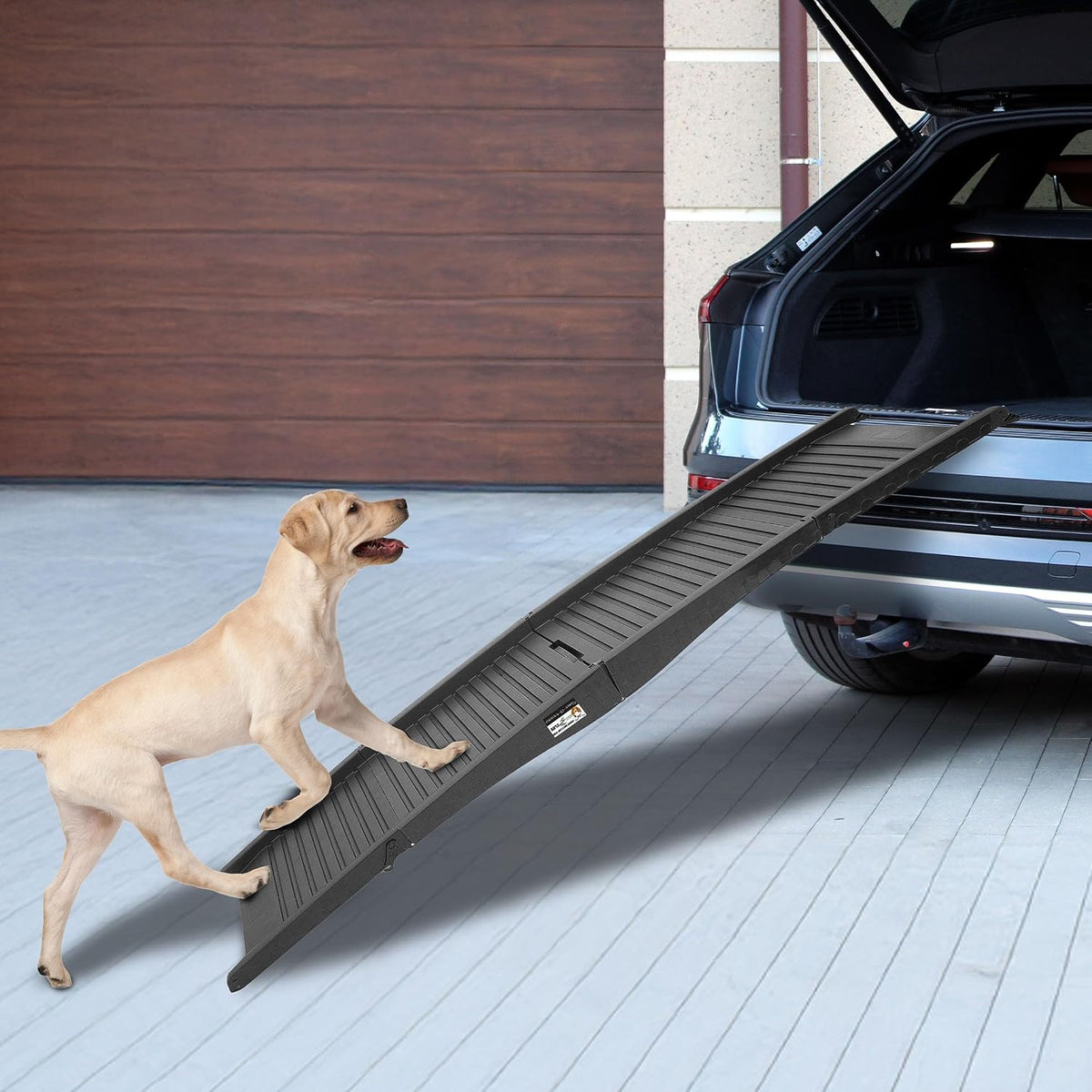 nonslip dog ramp - 60-inch tri-fold incline with, main product view