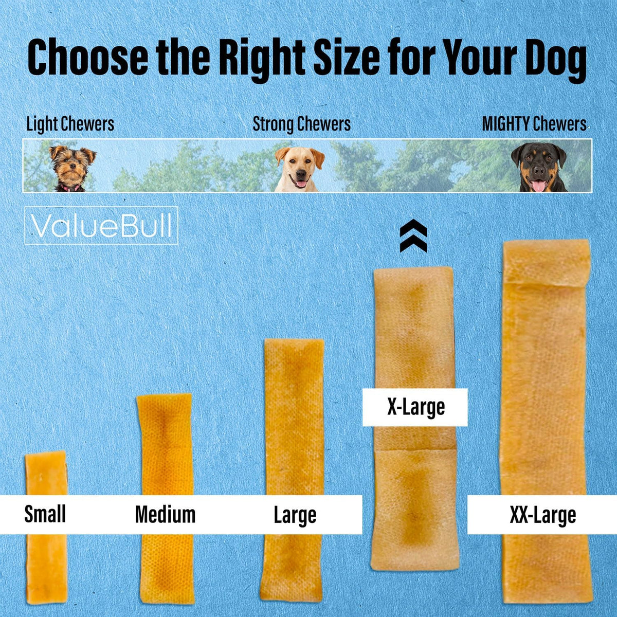 valuebull himalayan yak cheese dog chews, extra large, close-up detail