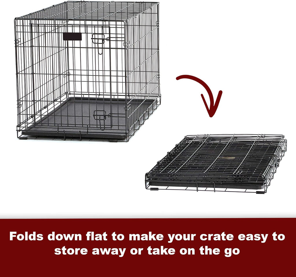 midwest homes for pets ultima pro heavy-duty 30-inch, side view