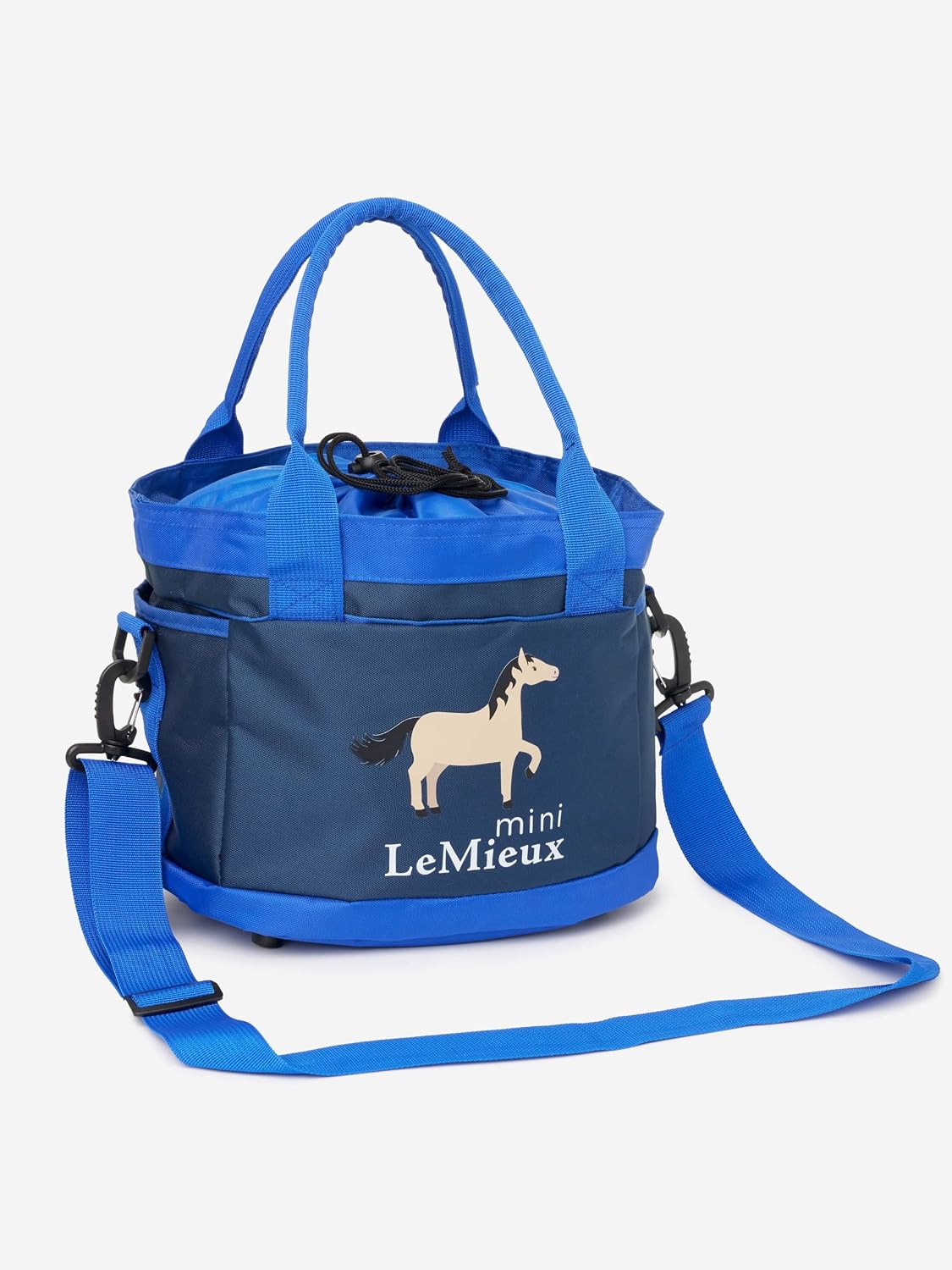 lemieux mini grooming set - benetton blue, side view