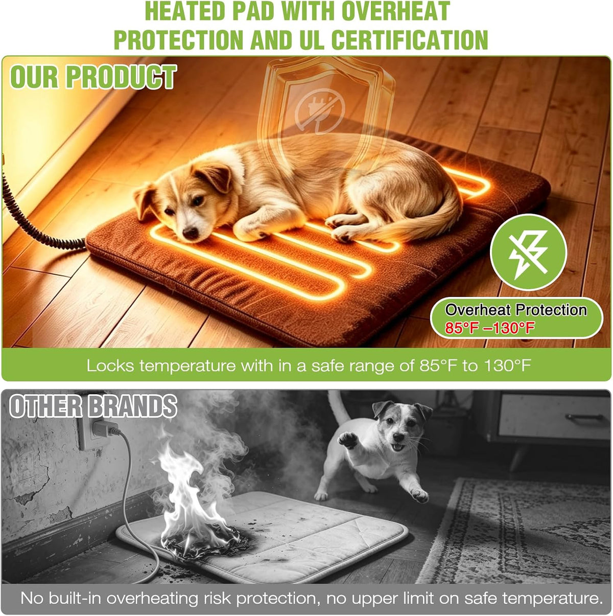 gutinneen large outdoor heated dog house for outside, package contents
