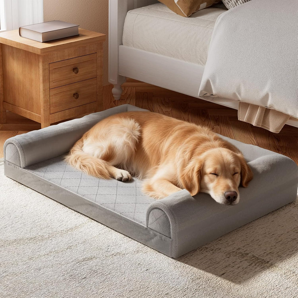 simple trending orthopedic large dog bed, waterproof pet, main product view