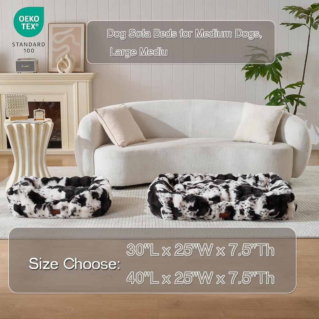 washable orthopedic dog bed,rectangle fleece & luxury pet, package contents
