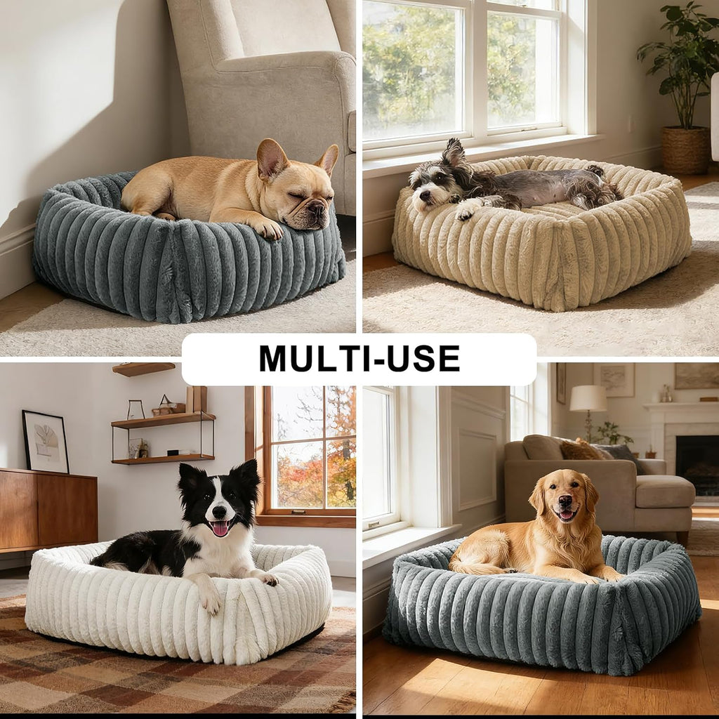 furtime dog bed for small medium dog, washable on a desk or shelf