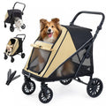 dog stroller for large & 2 dogs, one-click, main product view