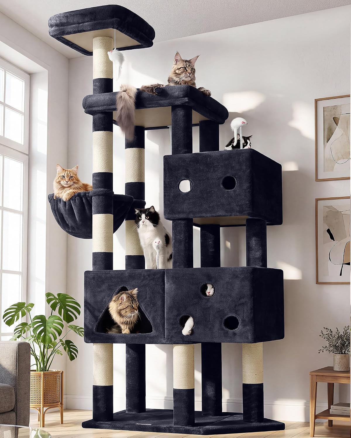 globlazer extra large cat tower for big cats, main product view