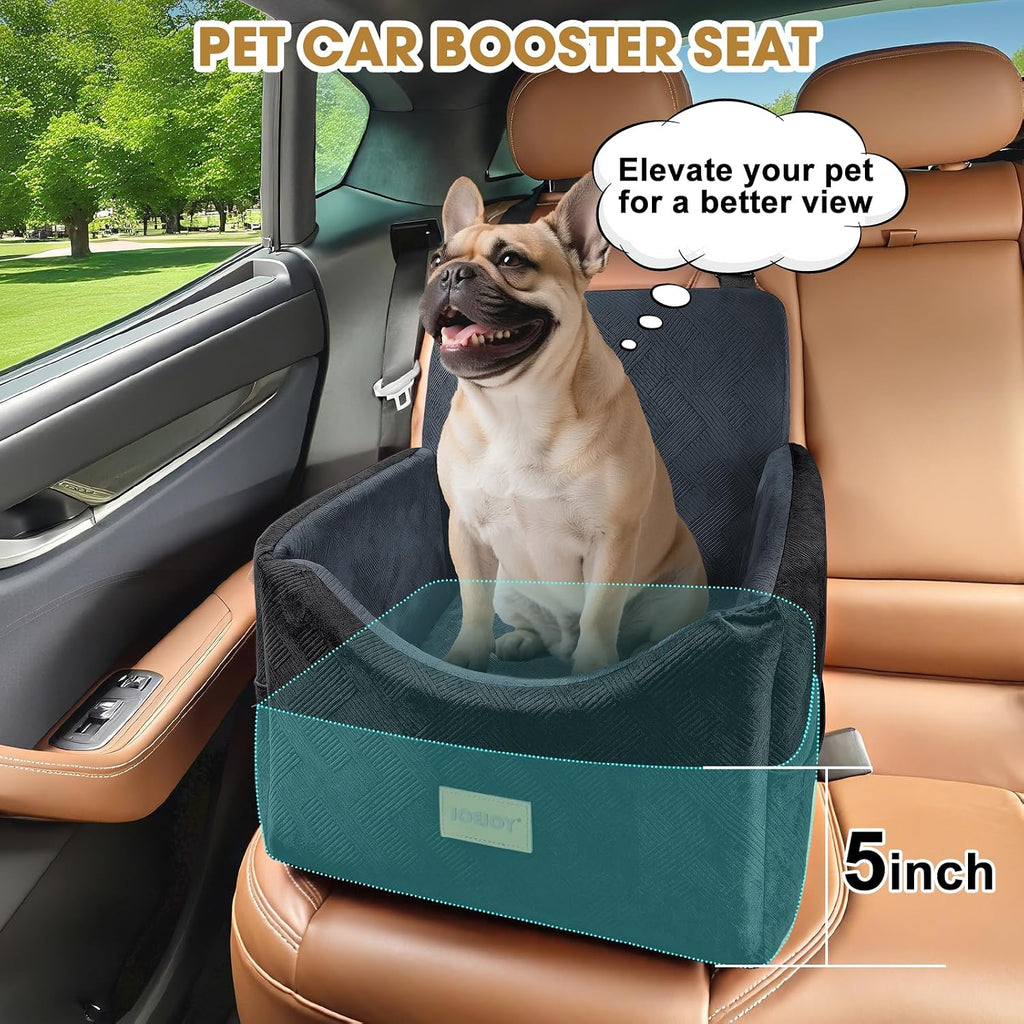 joejoy dog car seats for small medium dogs, side view