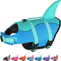 dogcheer dog life jacket, cute shark dog life, main product view