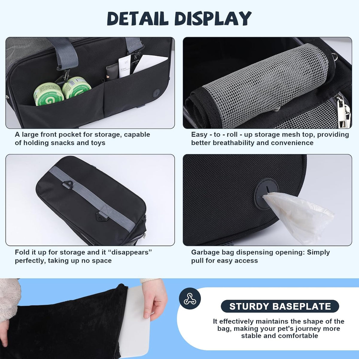 center console dog car seat for small dogs,dog showing dimensions
