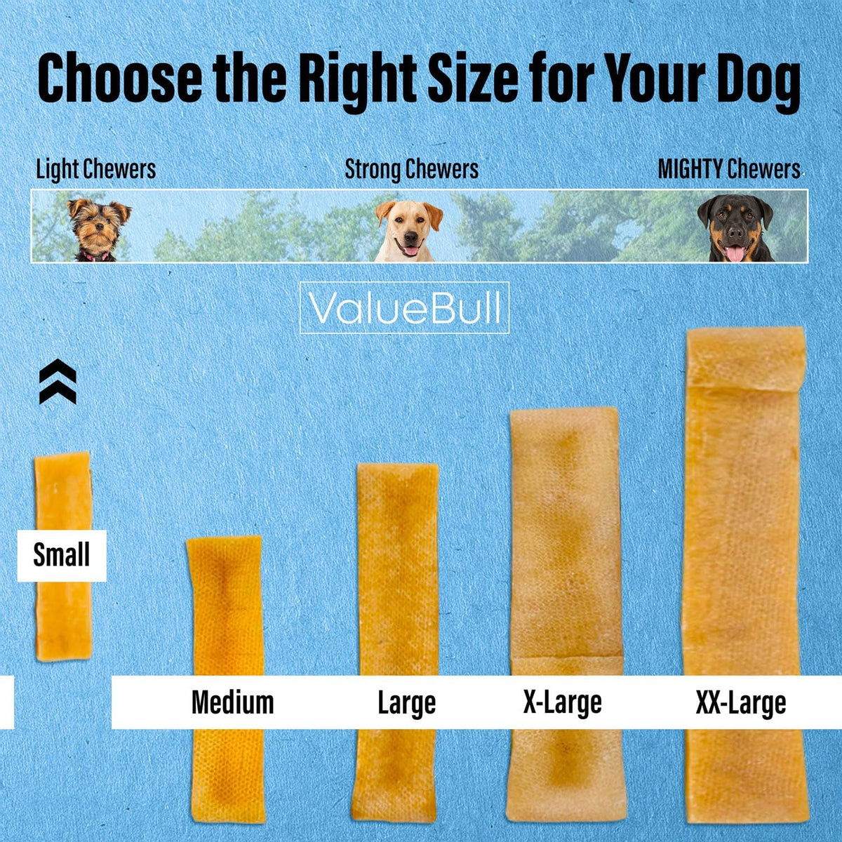 valuebull himalayan yak cheese dog chews, small, 6, close-up detail