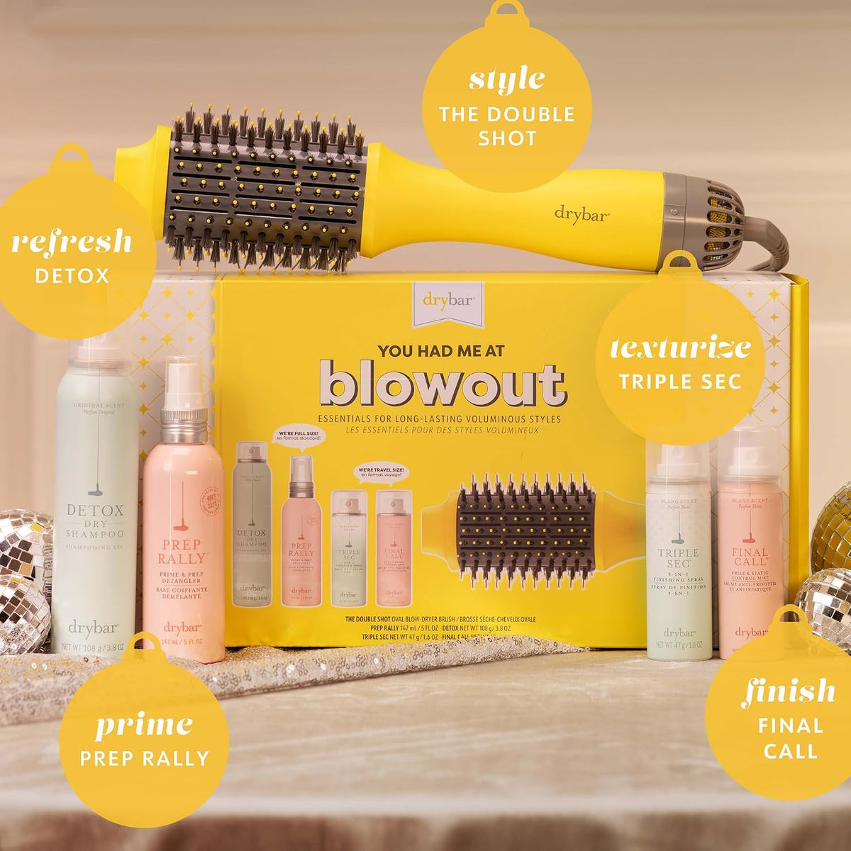 drybar you had me at blowout kit shown in use
