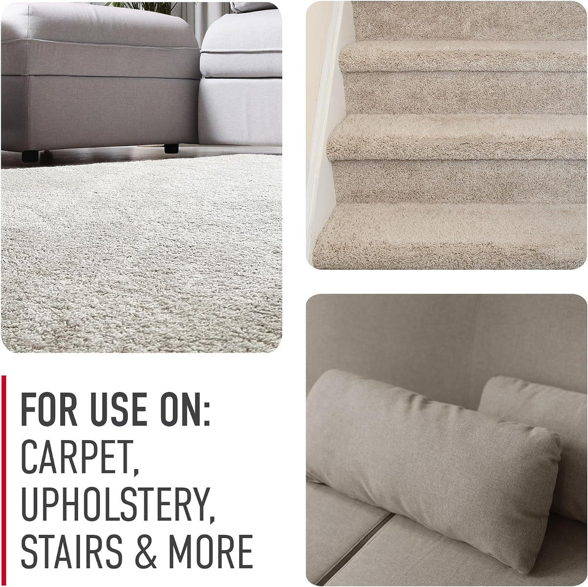 hoover powerscrub elite pet upright carpet cleaner machine, side view