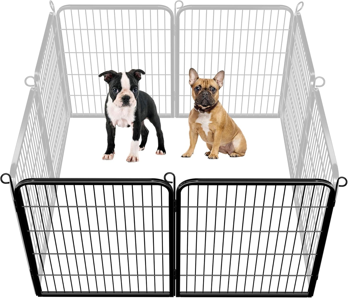 topeakmart dog playpen indoor 32 inch 2 panels, main product view