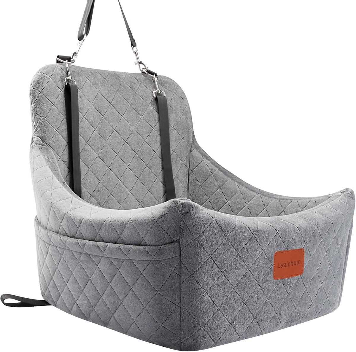 lealchum dog car seat for medium dogs up, main product view