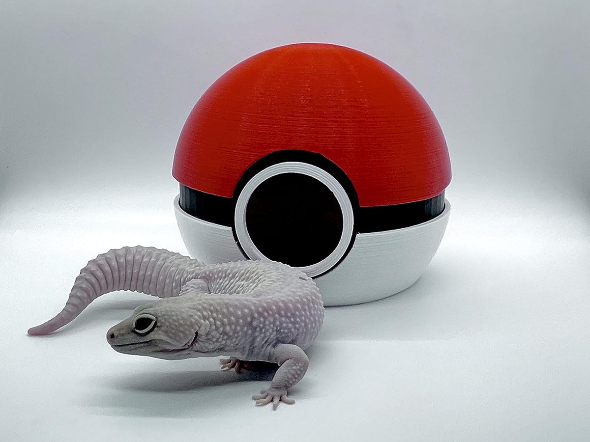poke cave for geckos, snakes, reptiles, and other, close-up detail