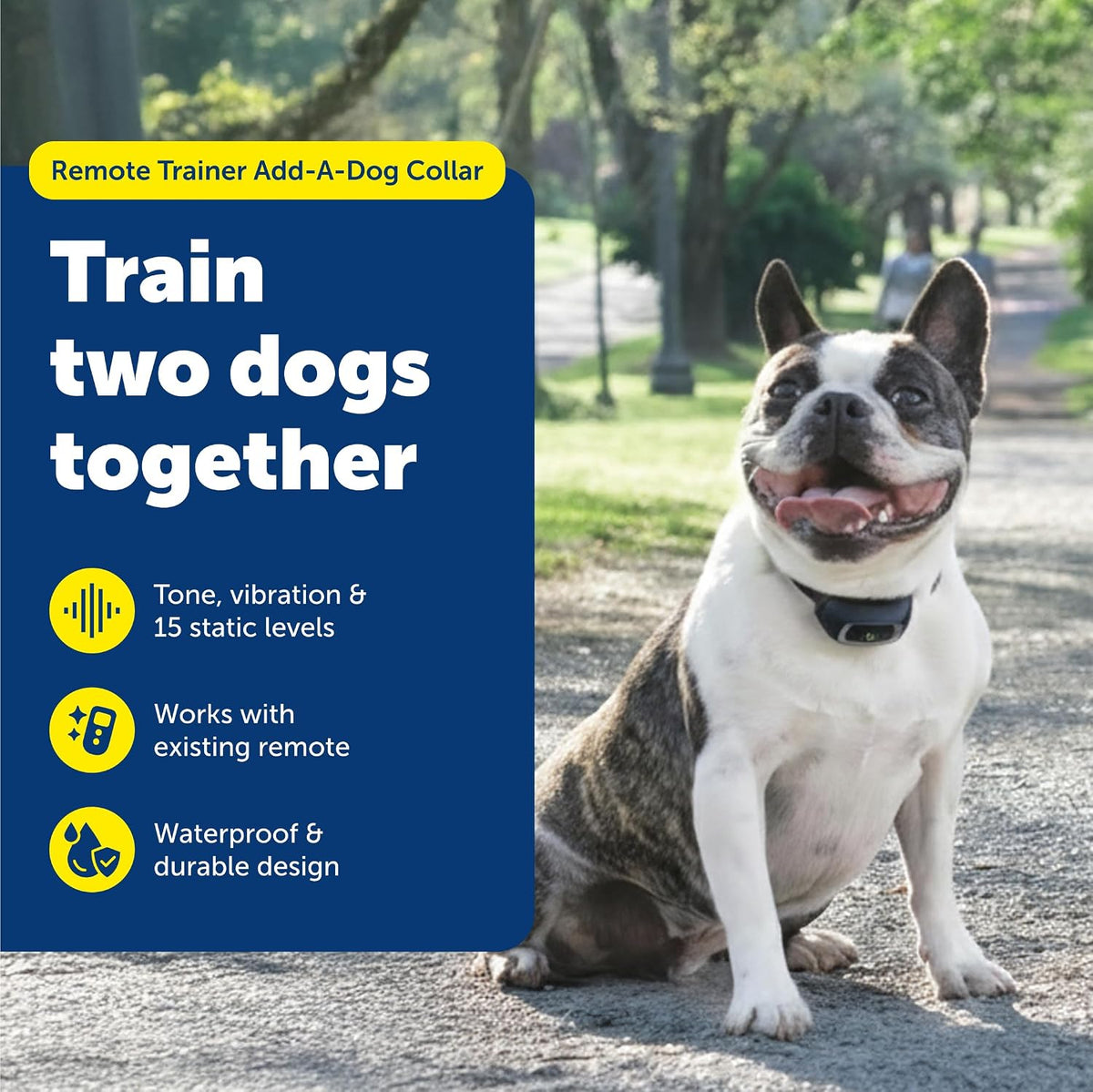 petsafe add-a-dog remote training collar – perfect for shown in use