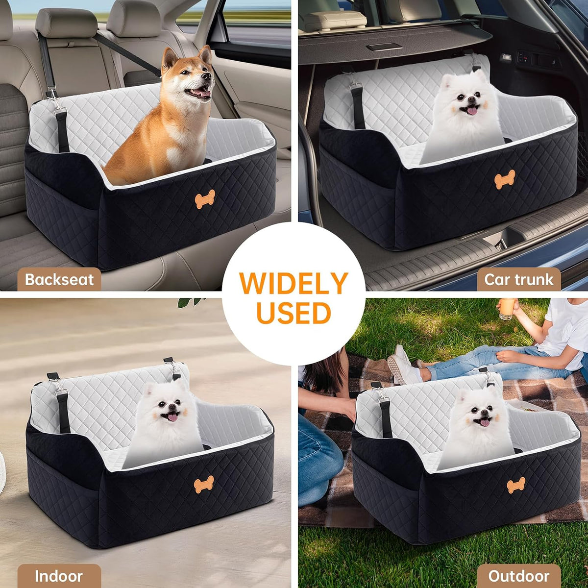 car seat for large size dog, booster seat, package contents