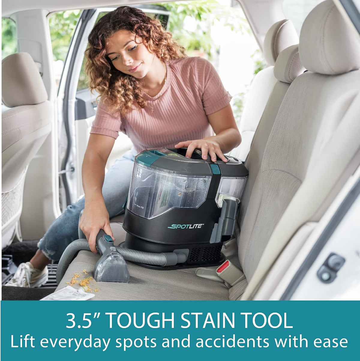 kenmore kw2001 spotlite portable carpet spot cleaner &, close-up detail