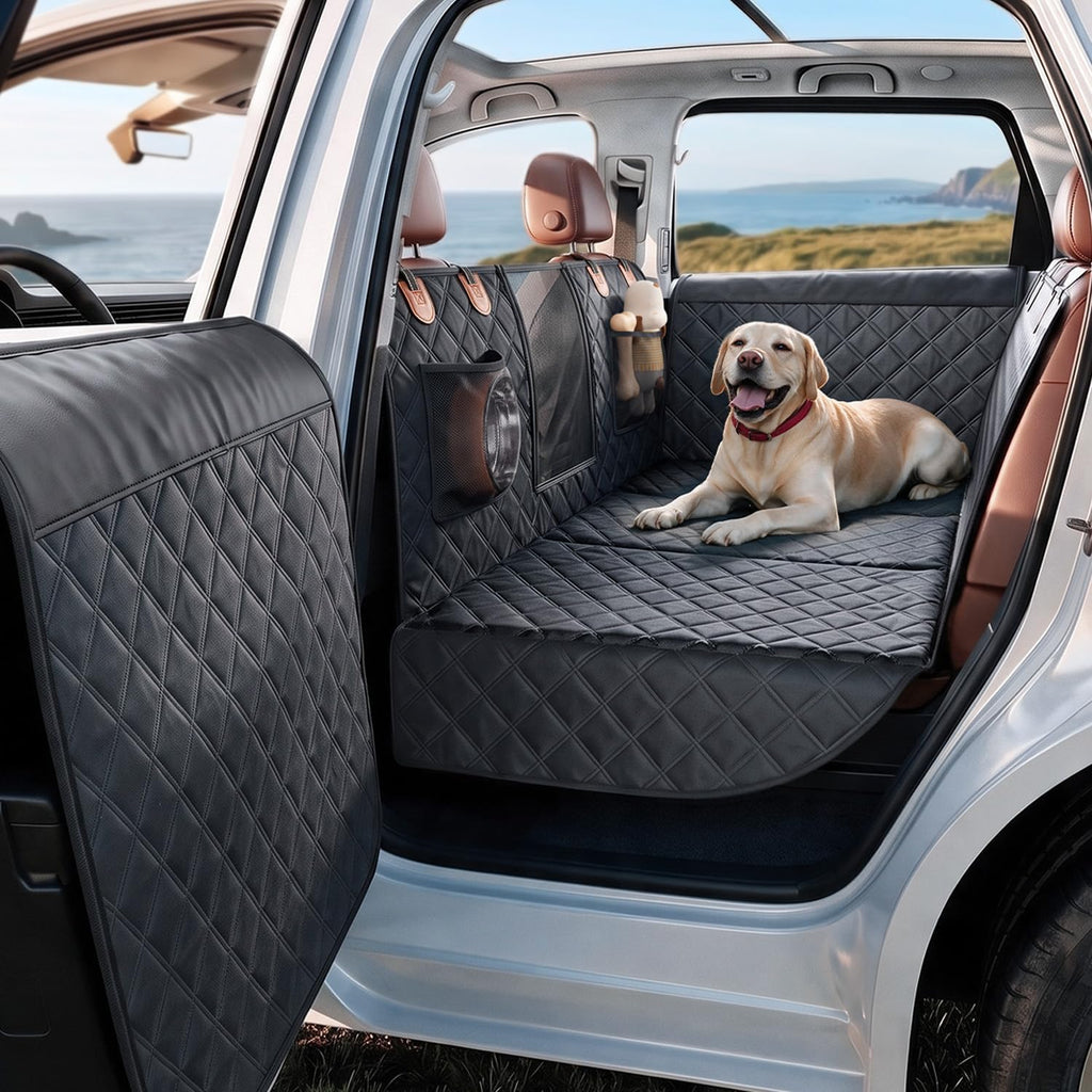 reevaa 3.0 hard bottom dog car seat cover, main product view