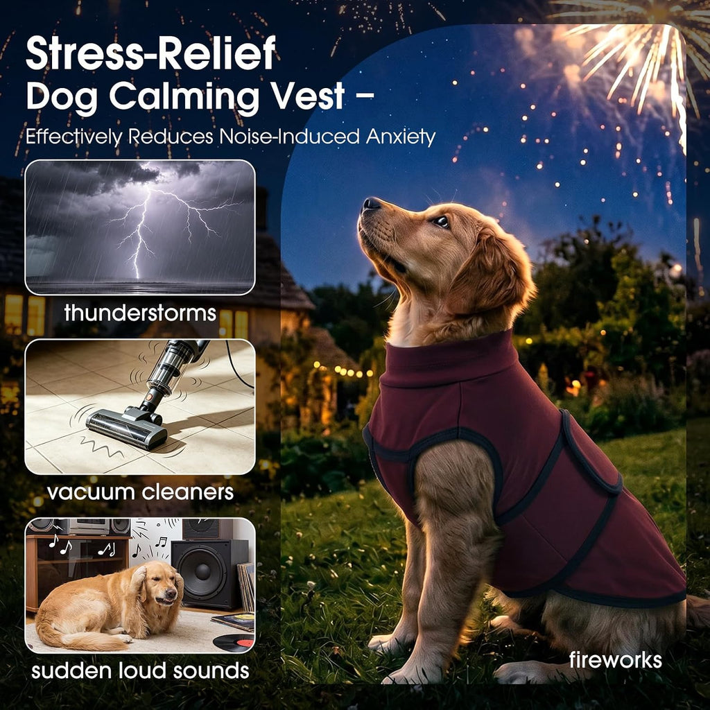 nanaki skin-friendly anxiety vest jacket for dogs from, close-up detail