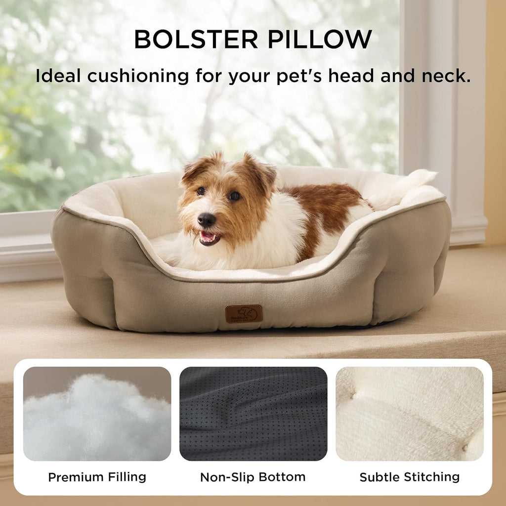 bedsure medium dog bed washable,large cat beds for shown in use