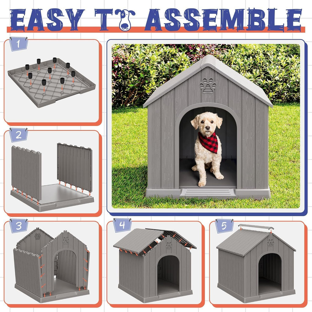 bifanuo outdoor indoor dog house for small & on a desk or shelf
