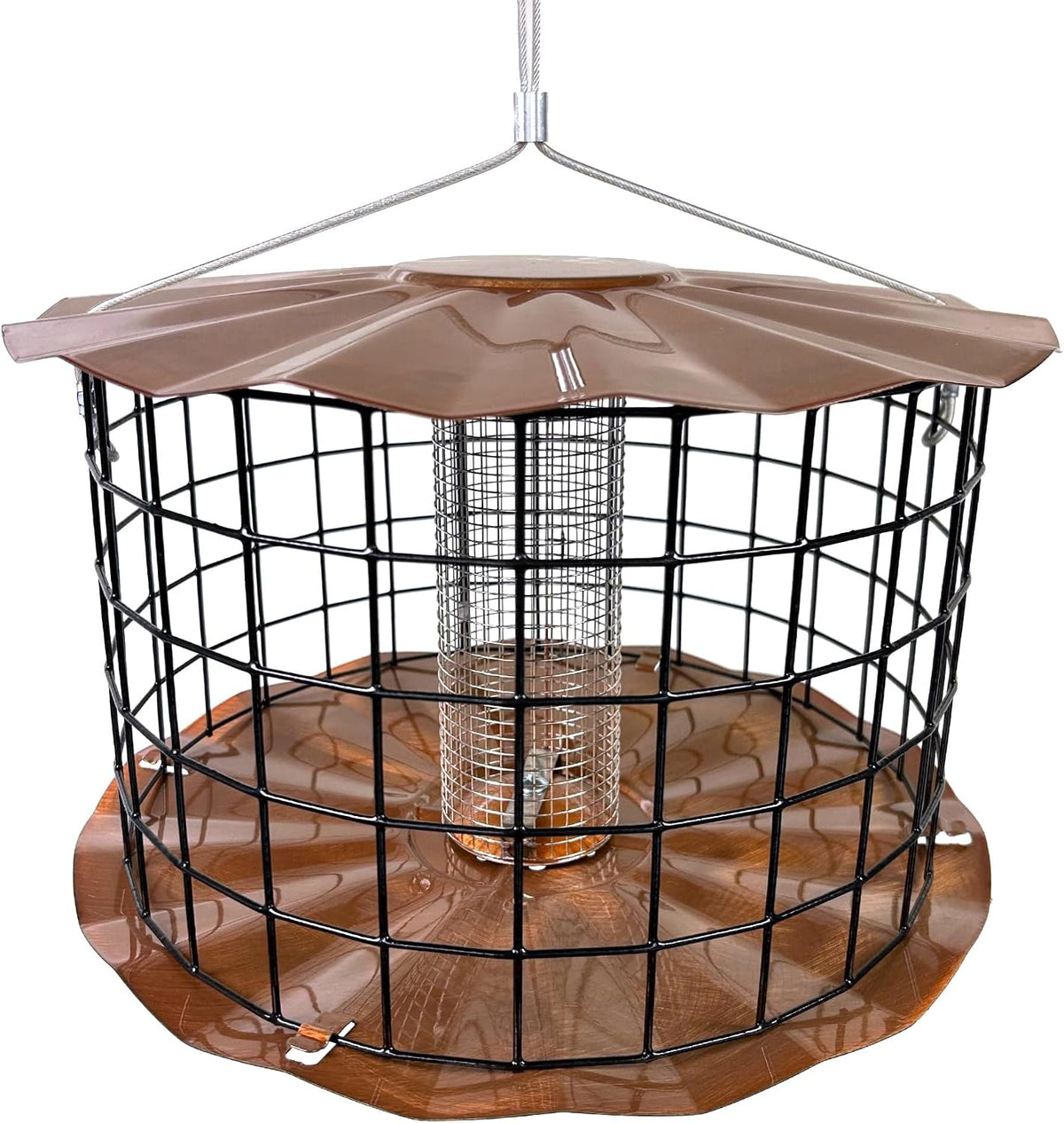 erva starling proof barrier feeder with integrated baffle, main product view