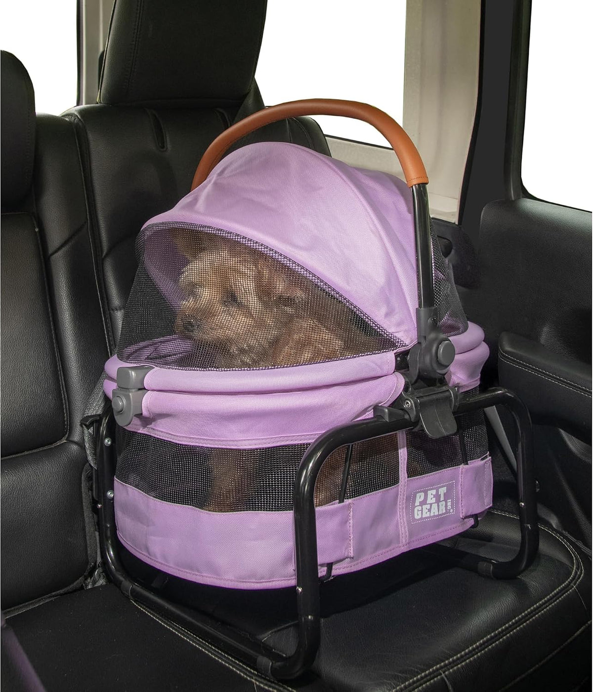 pet gear no-zip view 360 pet carrier &, side view