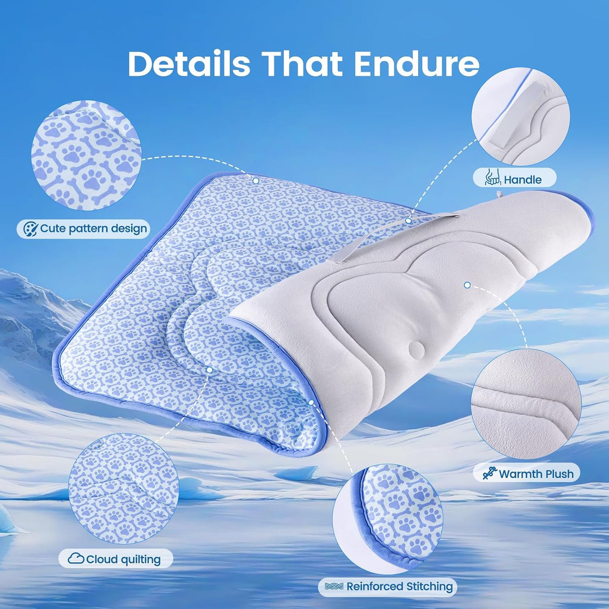 dog cooling mat, thick cooling mat for extra, package contents