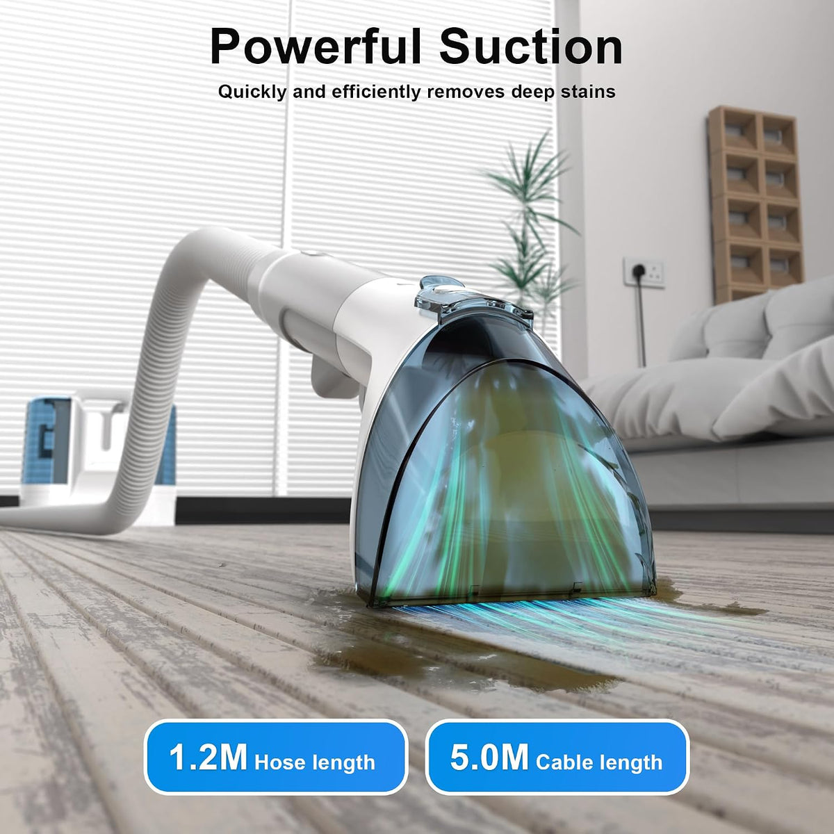 carpet cleaner machine upholstery - 450w shampooer couch, close-up detail