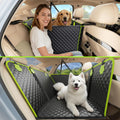 2-in-1 dog car seat cover for back seat, main product view
