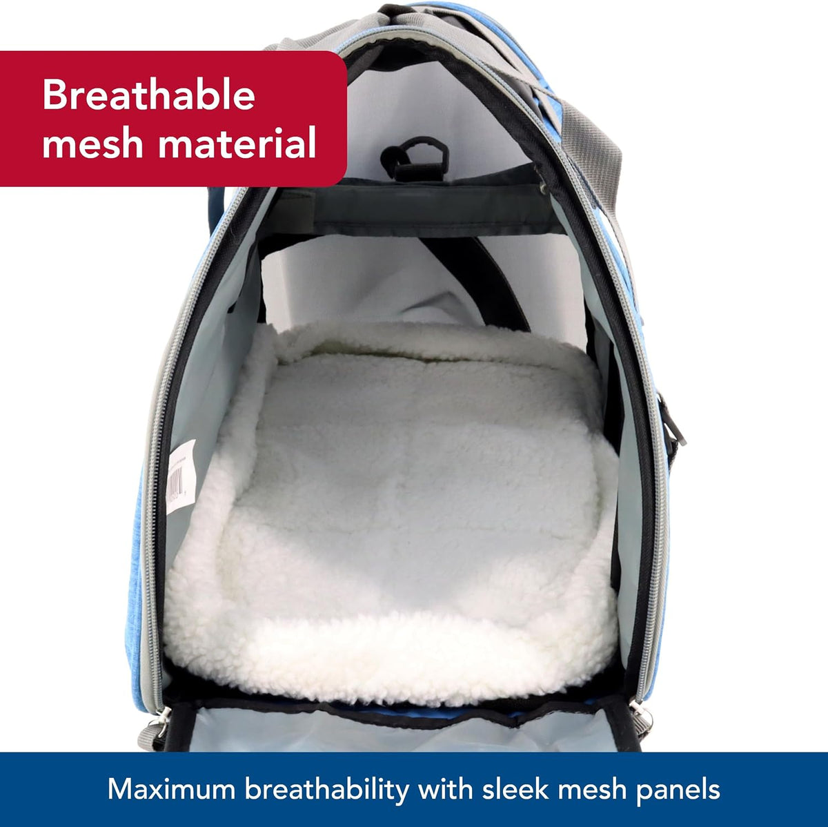 coastal pet - bergan - comfort carrier, side view