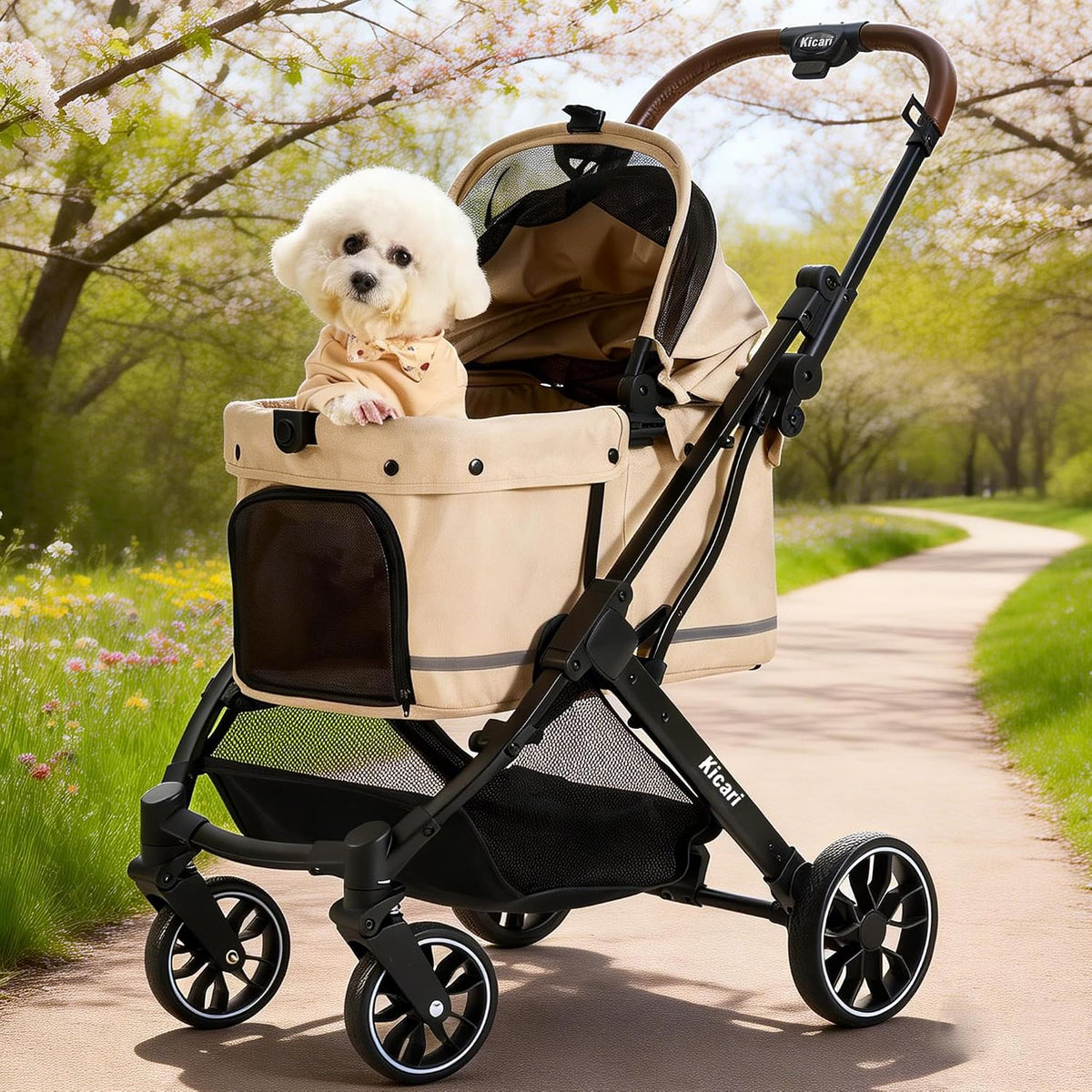 all-terrain dog stroller for small to medium dogs, main product view