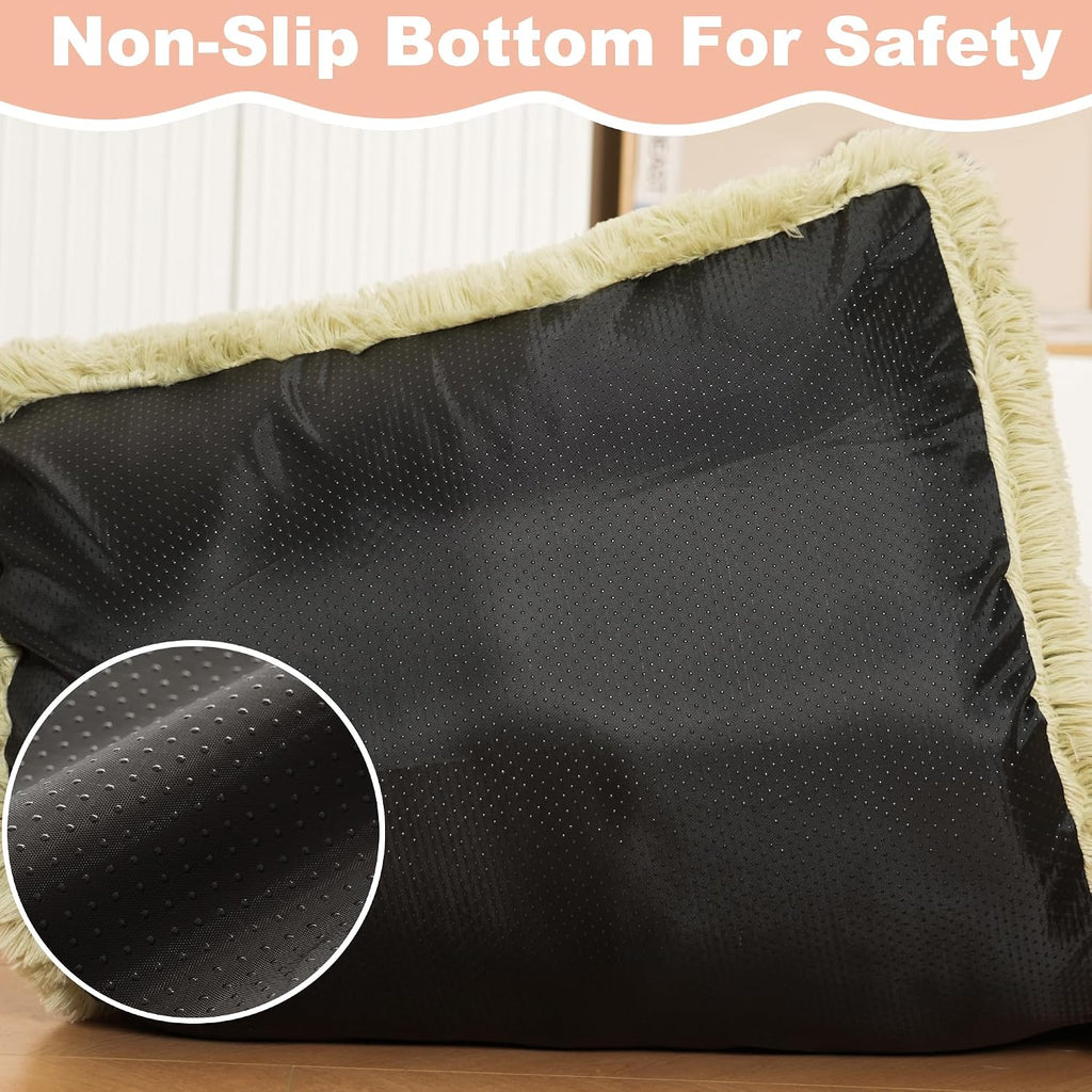 bedfolks waterproof dog crate bed, plush large dog, package contents