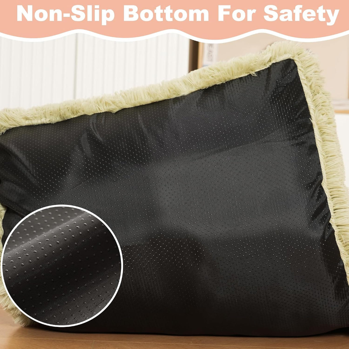 bedfolks waterproof dog crate bed, plush large dog, package contents