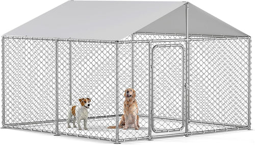 10'x10' outdoor dog kennel, heavy duty dog pens, main product view
