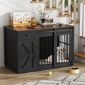 verano garden 44" dog crate furniture, dog kennel, main product view