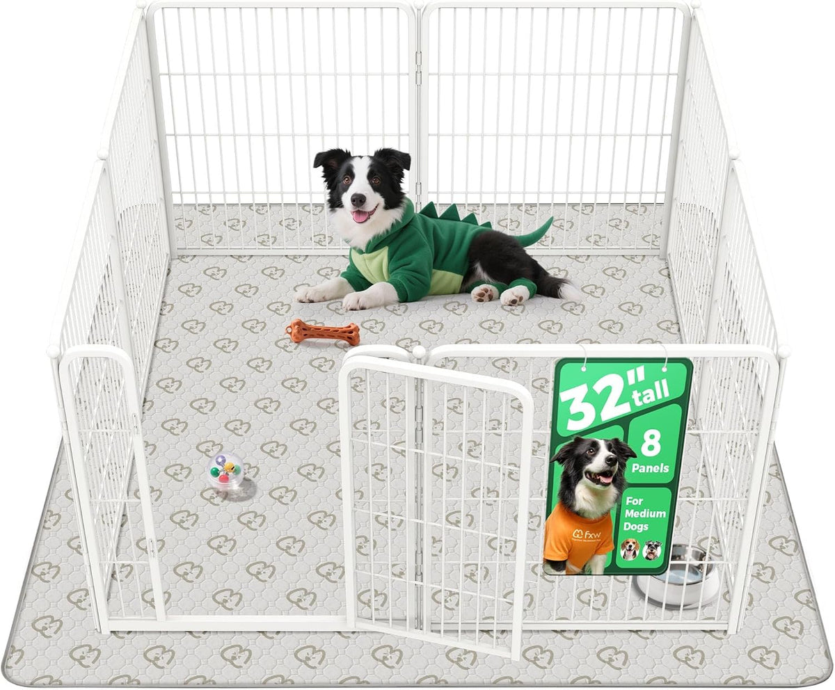 fxw homeplus indoor dog playpen with washable pee, main product view