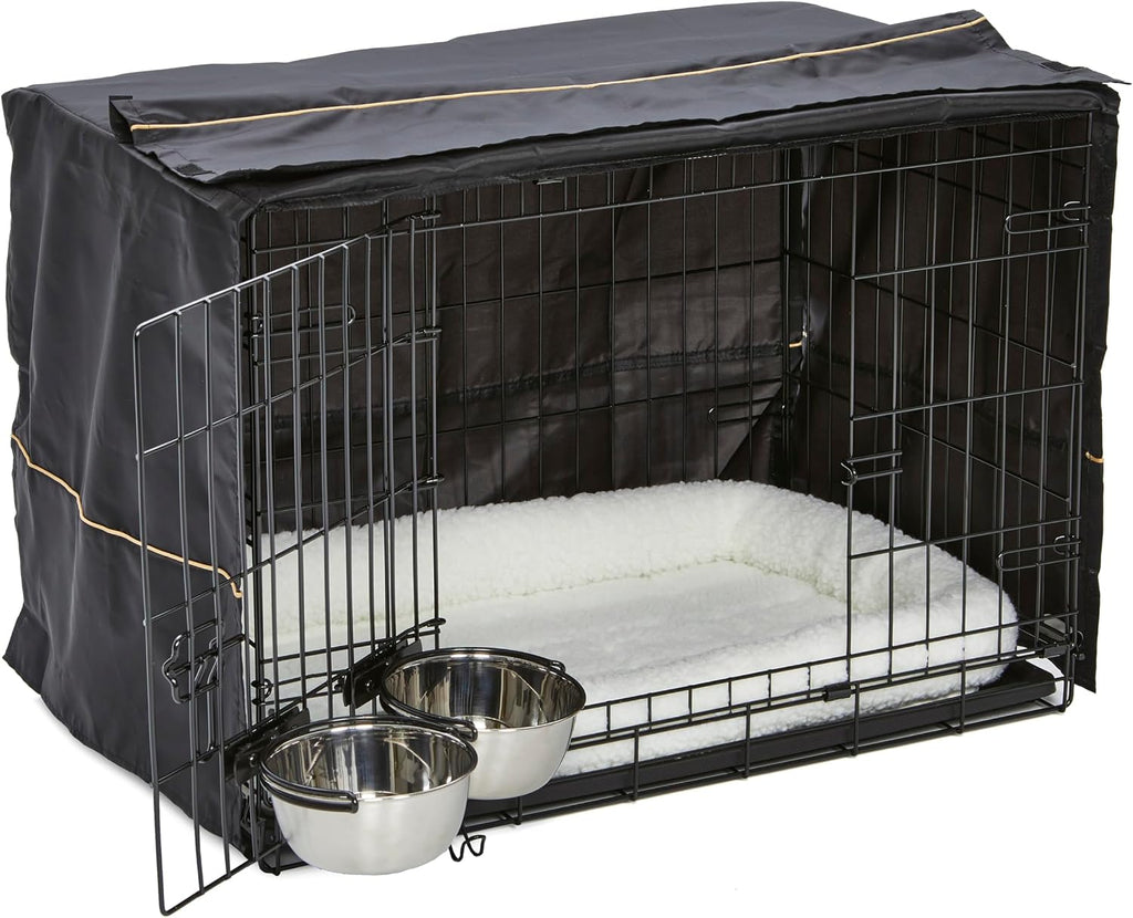 midwest homes for pets double door icrate starter, close-up detail