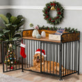 furniture style dog crate, large dog kennel indoor, main product view