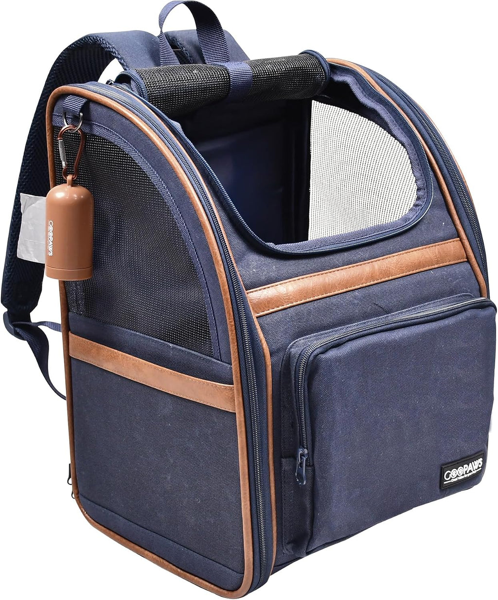 jespet pet backpack carrier for small dog, soft, main product view