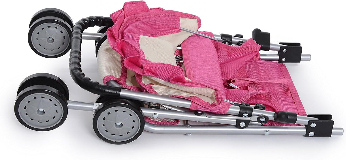 fash n kolor my first doll stroller with, front angle view