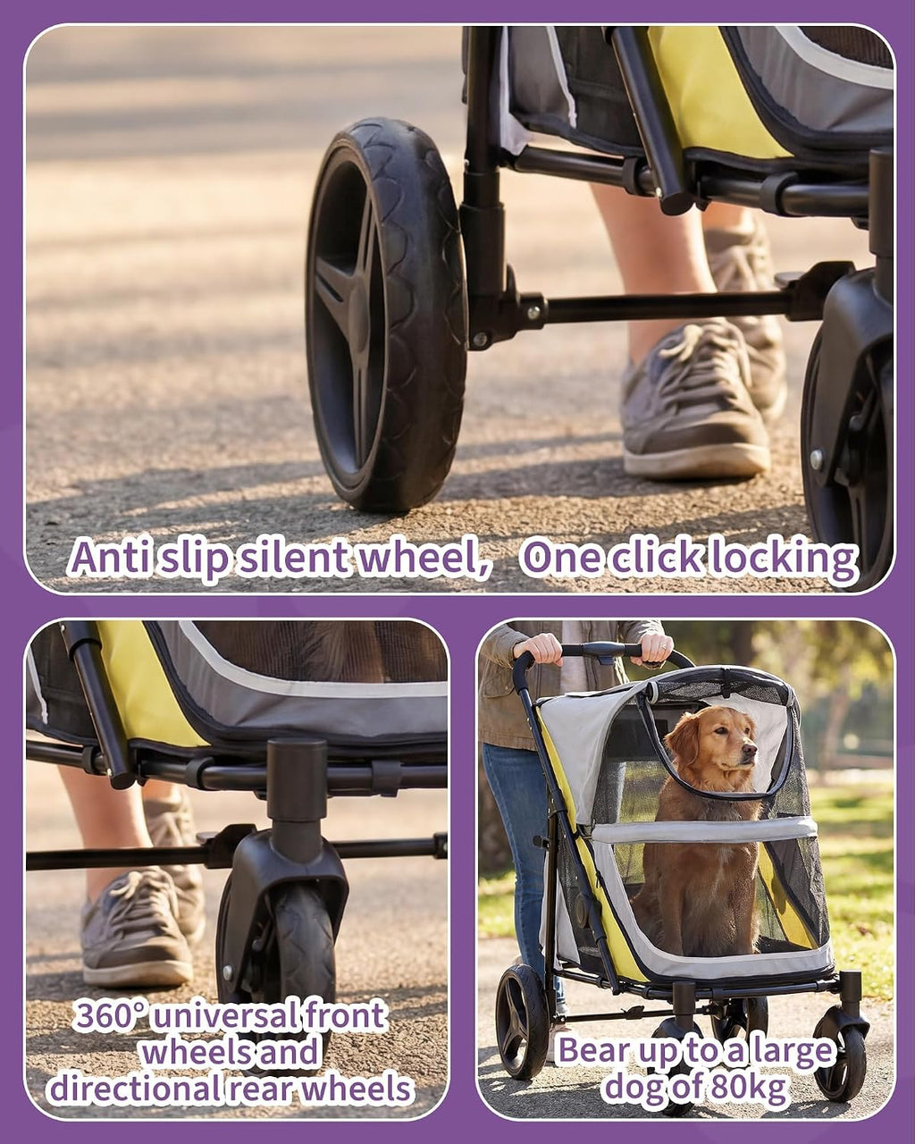 idealhouse dog stroller for large & medium dogs on a desk or shelf