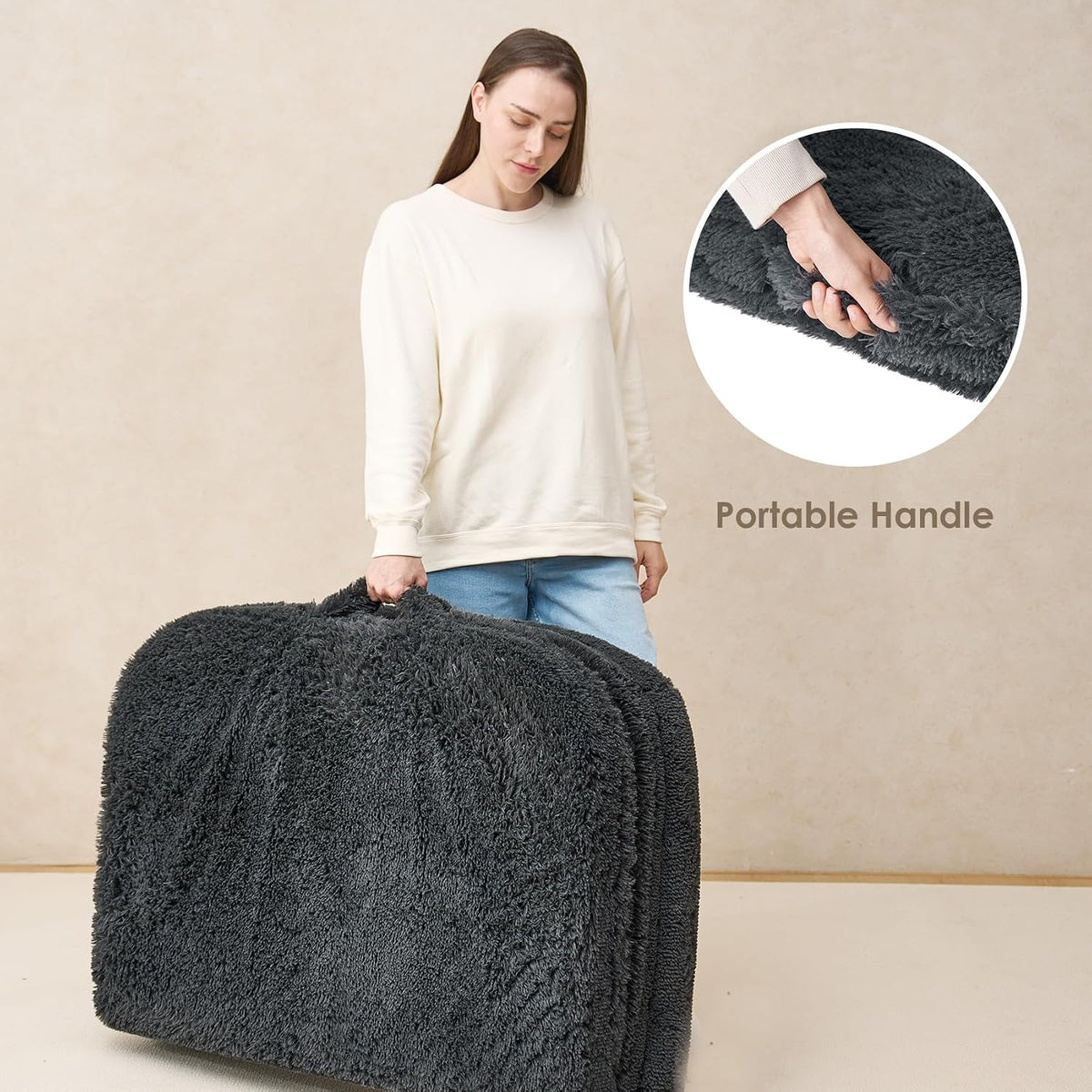 eheyciga foldable xxl dog bed for large sized, view 9